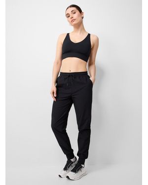 I.FIV5 Stretch Canvas sweatpants - Black