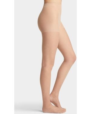 DIM Sublim Matte Voile Pantyhose - White