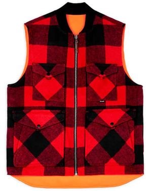 Hooké Reversible Hunting Vest - Red