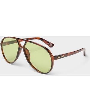Aire Skyveil Aviator Sunglasses - Metallic