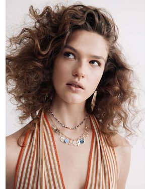 Simon's Mystical Charm And Bead Double - Brown