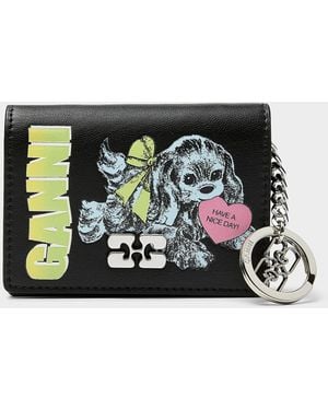 Ganni Puppy Signature Bi - Black