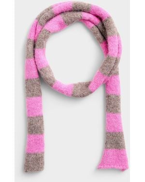 Simon's Striped Fuzzy - Pink