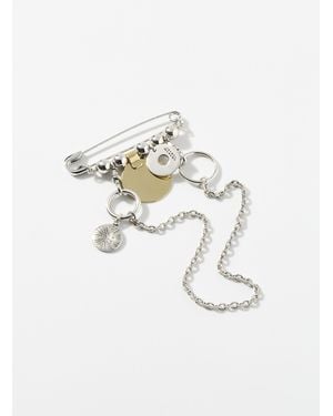 Isabel Marant Charm Pin - White
