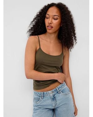 Twik Thin Strap Fitted Cami - Multicolour