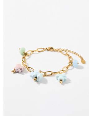 Simon's Lucky Charm Bracelet - Metallic