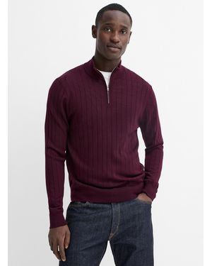 Le 31 Responsible Merino Wool Flat - Purple