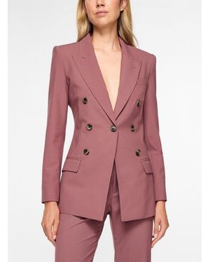 Smythe Not A Db Purple Blazer - Red