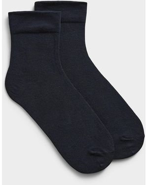 Mcgregor Stretch Bamboo Ankle Socks - Blue