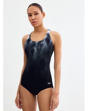 Speedo Ultraback Ombré Pattern One - Blue