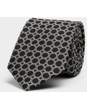 Le 31 Infinity Knot Tie - Black