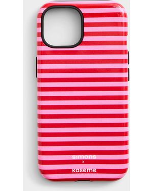 KaseMe Patterned Iphone 13/14/15 Case - Pink