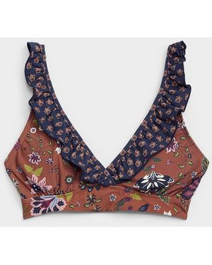 Simon's Ruffled Bralette - Multicolour