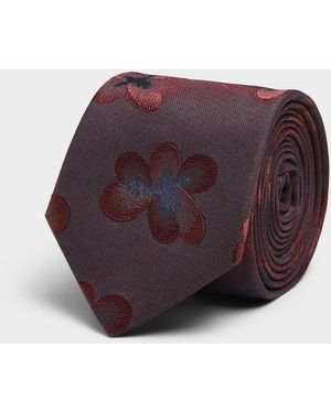 Le 31 Floral Tie - Purple