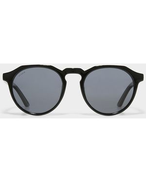 Pilgrim Alejandra Polarized Round Sunglasses - Black