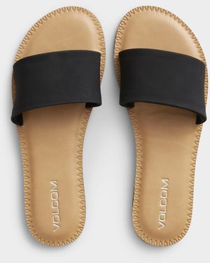 Volcom Simple Slides Women - White