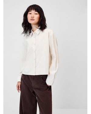 Twik Corduroy Boxy - White