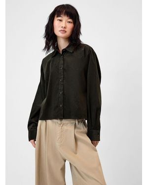 Twik Corduroy Boxy - Natural