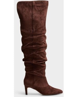 Steve Madden Stassi Slouchy Faux - Brown