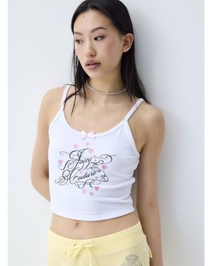 Juicy Couture - JUICY COUTURE QUEEN MUSCLE T シャツ タンク トップ Juicy Couture Sleeveless and tank tops for Women | Online