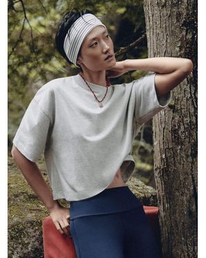 I.FIV5 Boxy Pure Cotton T - White