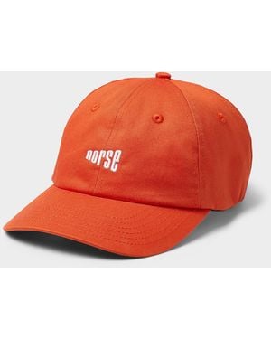 Norse Projects Embroidered Logo Cap - Orange