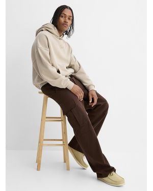 Djab Recycled Cotton Cargo Chinos Baggy Fit - White