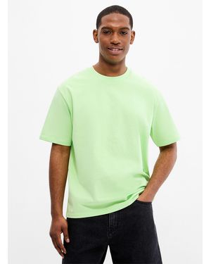 Lindbergh Thick Jersey Loose T - Green