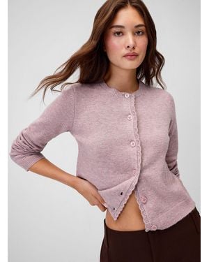 Twik Scalloped Trim Boxy - Multicolour