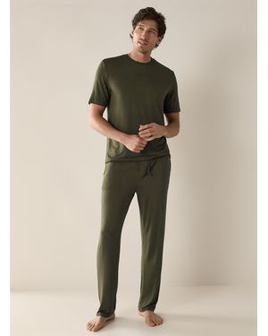 Le 31 Fluid Tm Modal Lounge Pant - Natural