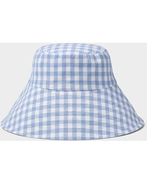 Simon's Wide Gingham - Blue
