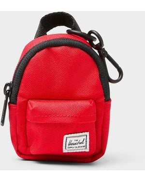 Herschel Supply Co. Mini Backpack Bag Charm - Red