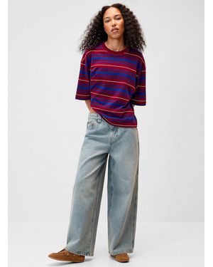 Twik Striped Boxy T - Multicolour