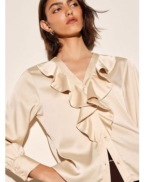 Icône Ruffled Collar Double - Natural