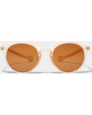 Parafina Isla Round Sunglasses - Brown