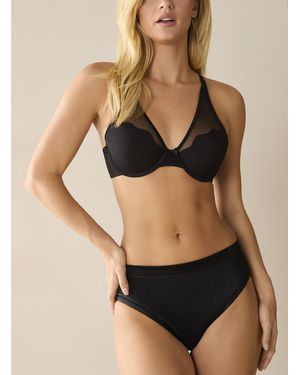 Wonderbra Satiny Accents High - Black