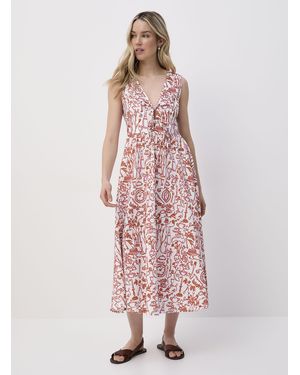 FRNCH Pauline Afternoon Tea Dress - Pink