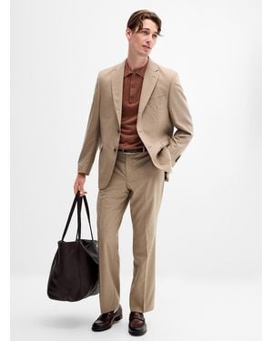 Le 31 Stretch Suit Wool Weave By Paulo De Oliveira Berlin Fit - White