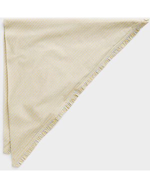 Bronze Age Celeste Triangle Triangle Scarf - Natural