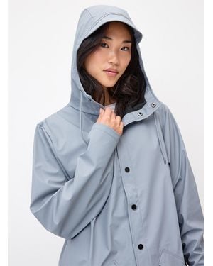 Rains Long Raincoat - Blue