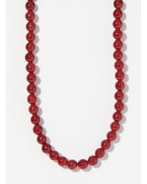 Heaven Mayhem Sol Red Agate Necklace