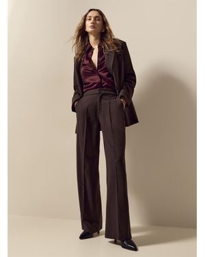 Icône Pleated Waist Wide - Natural
