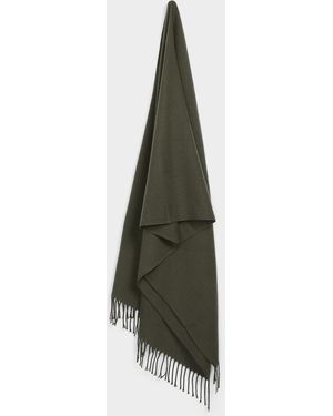 Simon's Recycled Polyester Scarf - Green