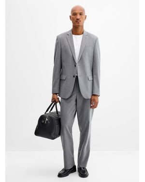 Le 31 Stretch Piqué Suit Berlin Fit - Grey