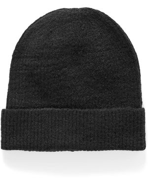 Ichi Soft Colorful Knit Tuque - Black