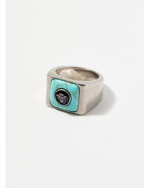 Versace Medusa Aura Ring - White