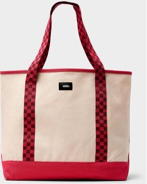 Vans Pergs Red Check Accent Tote