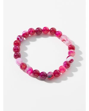 Simon's Shaded Beads Bracelet - Pink