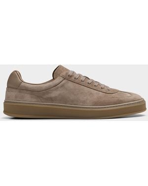 BOSS Zarek Suede Sneakers Men - Brown