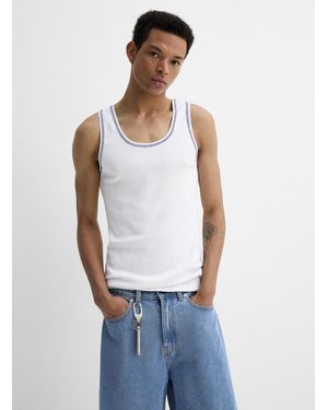 Rhythm Kickback Ribbed Tank - Blue